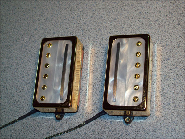 Custom humbuckers with Blade & polepiece coils (1) Pickup