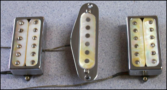 Custom H-S-H set Pickups