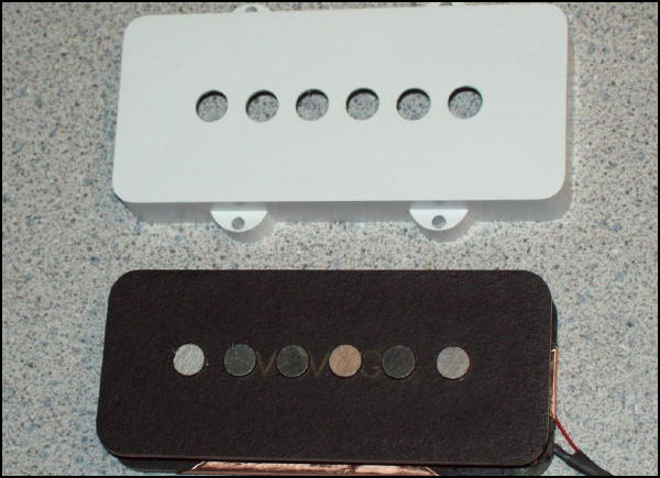 Custom Jazzmaster Style Single coil with Oversize Rod Magnets (2) Pickups