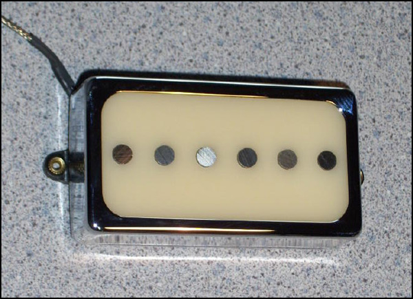 HS-90A Pickup with Open Top Cover and Creme Bobbin Top