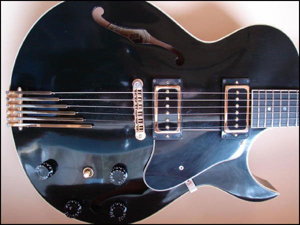 HS-90 SW Pickup in Black Guitar