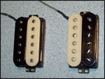 Custom HSP humbuH540 humbuckers with 3-point mounting systemckers